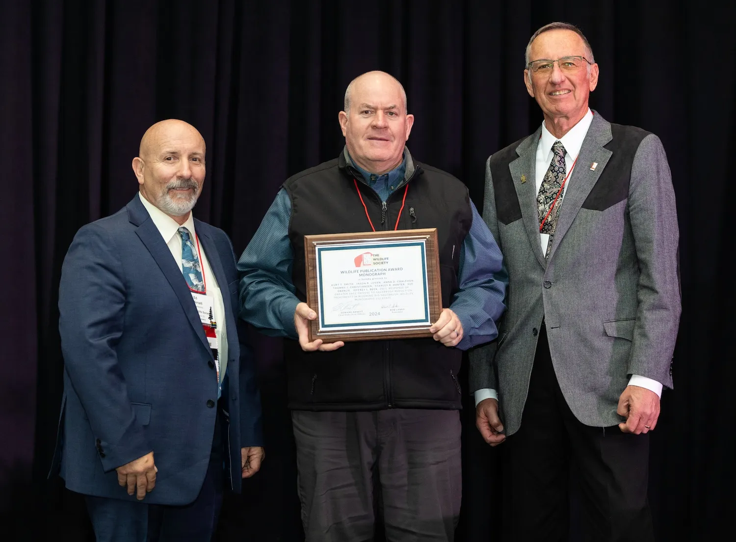 UW Researchers Honored for Sage Grouse Study by The Wildlife Society