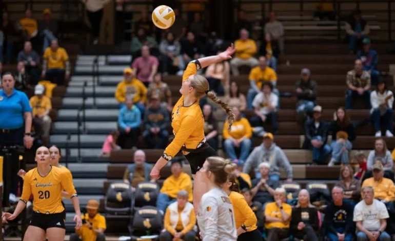 Three Wyoming Volleyball Players Earn Spots on Academic All-District Team