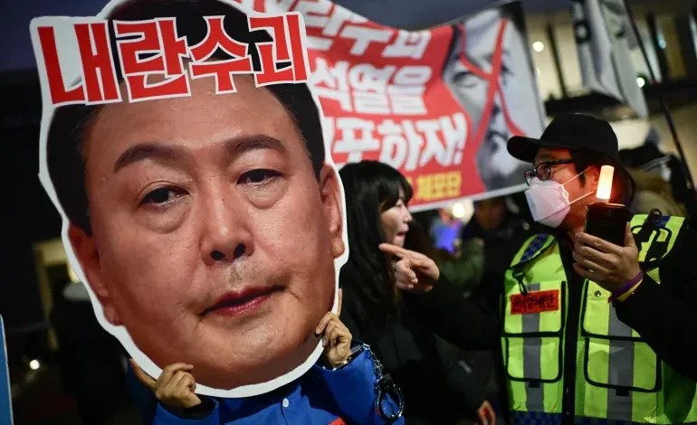 South Korean President Yoon Suk-yeol Banned from Leaving Country Amid Impeachment Crisis