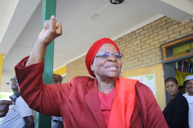 Namibia Elects First Female President Amid Opposition Claims of Irregularities