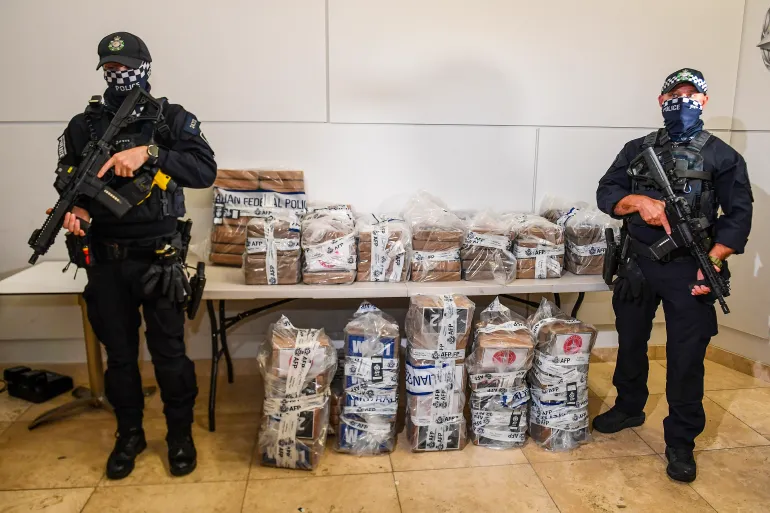 Record Cocaine Bust Nets 2.3 Tonnes, 13 Arrests in Australia