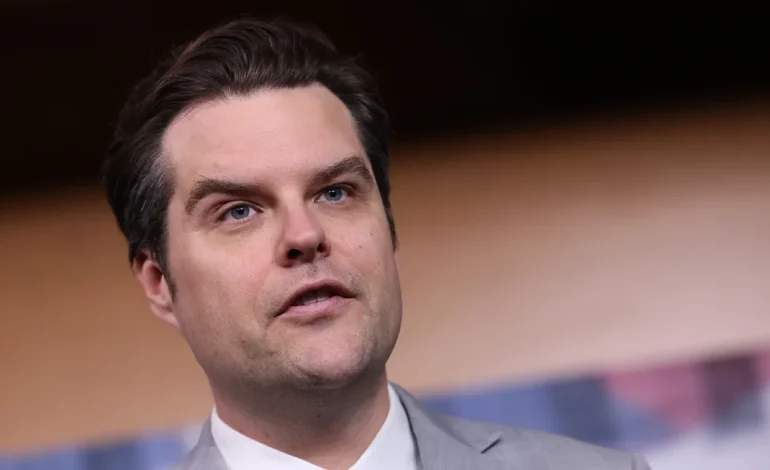 Former Congressman Matt Gaetz to Join Far-Right Network OAN as Anchor