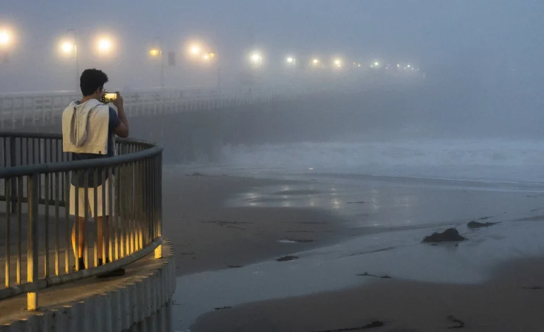 California Coast Battered by Powerful Storm: One Dead, Pier Collapses, Man Missing