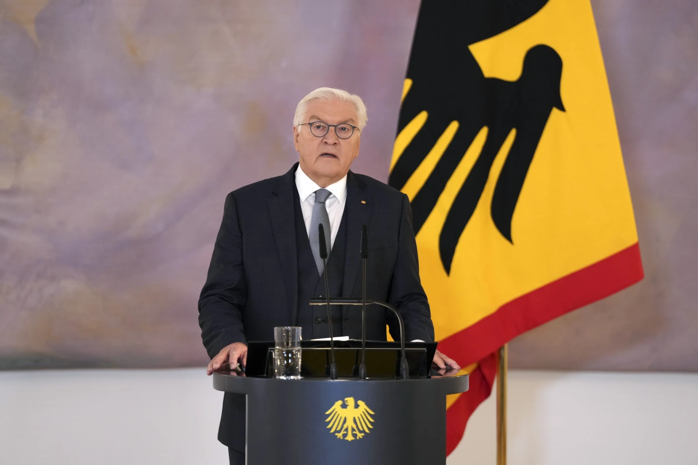 German President Dissolves Parliament, Sets Snap Elections for February 23