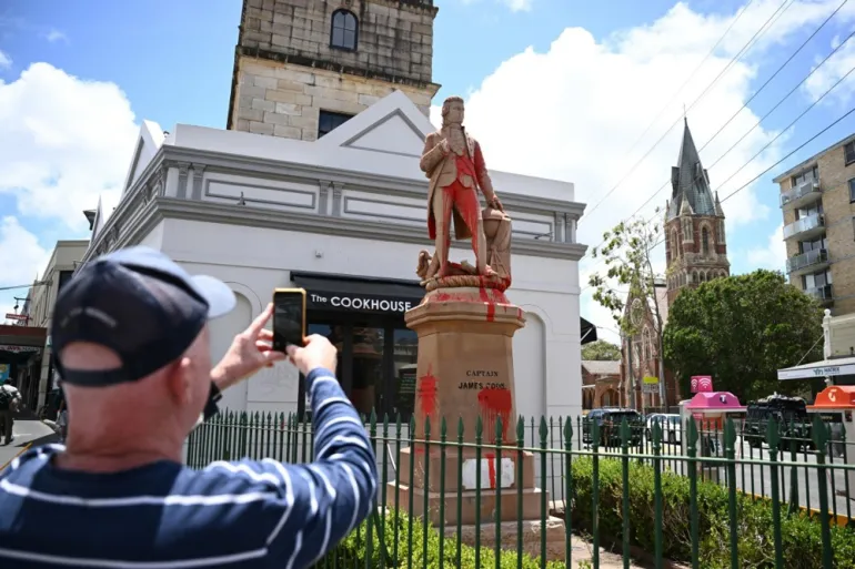 Captain Cook Statue Vandalized Ahead of Australia Day