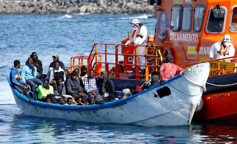 Deadly Atlantic Route Sees Record Migrant Arrivals in Spain Despite Overall EU Drop