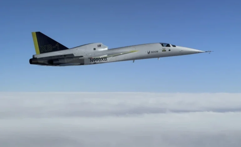 First Independently Developed Jet Achieves Supersonic Flight Over California Desert