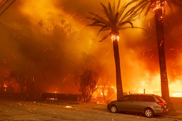 Role of Power Lines in California’s Wildfire Crisis