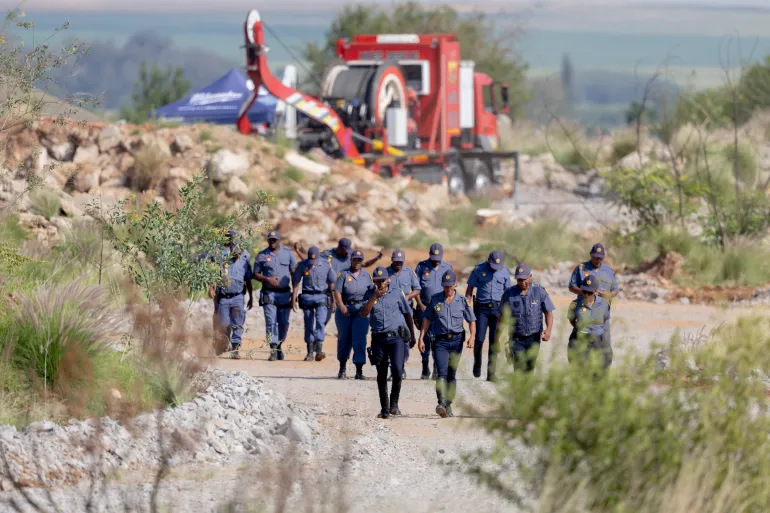 South African Mine Tragedy: Rescuers Recover Bodies, Survivors as Hundreds Feared Trapped