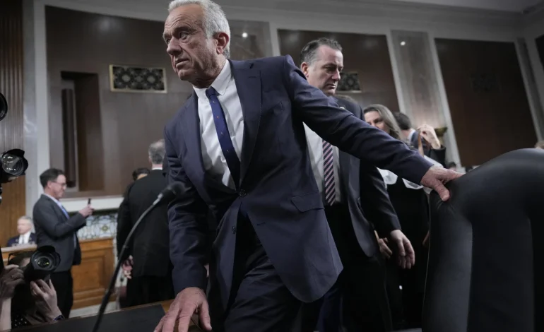 Robert F. Kennedy Jr. Faces Senate Scrutiny on Health Policy Views During HHS Nomination Hearing