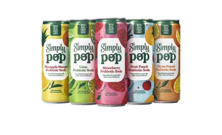 Coca-Cola Enters the Prebiotic Soda Market with Simply Pop