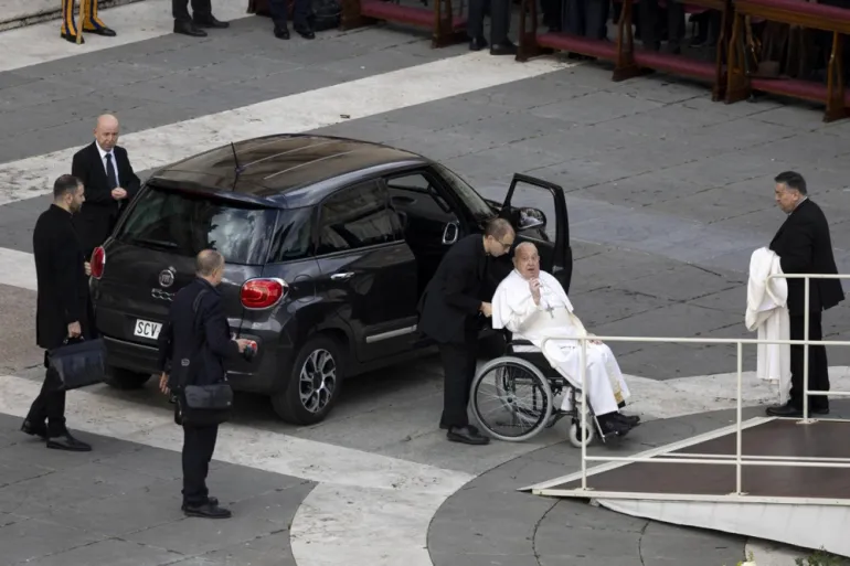 Pope Francis Hospitalized in Rome for Bronchitis Treatment