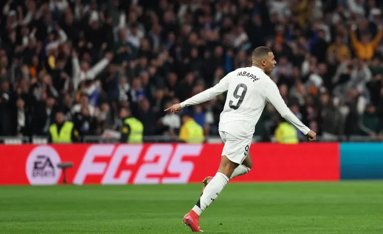 Mbappe Scores in Debut Madrid Derby as Real Madrid Draws with Atletico, Retains League Lead