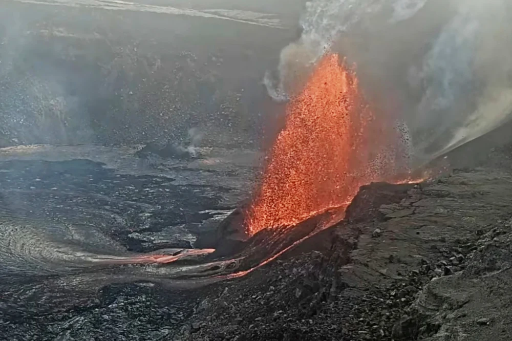 Kilauea Volcano Erupts Again on Big Island of Hawaii