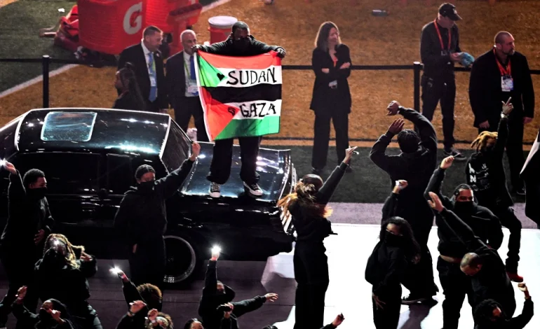 Super Bowl Halftime Performer Detained After Displaying Sudanese, Palestinian Flags