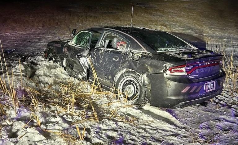 Wyoming Highway Patrol Officer Struck by Vehicle on I-80 While Responding to Crash