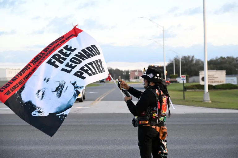 Leonard Peltier Released After Nearly Five Decades Behind Bars Following Commutation