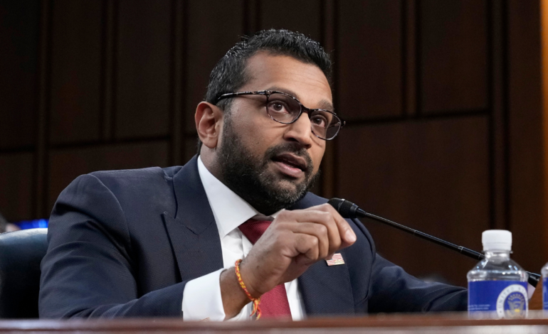 Senate to Vote on Kash Patel as FBI Director