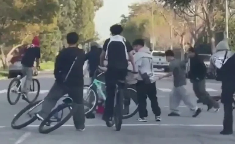 Man Attacked by Large Group of Teenage Bicyclists in Los Angeles