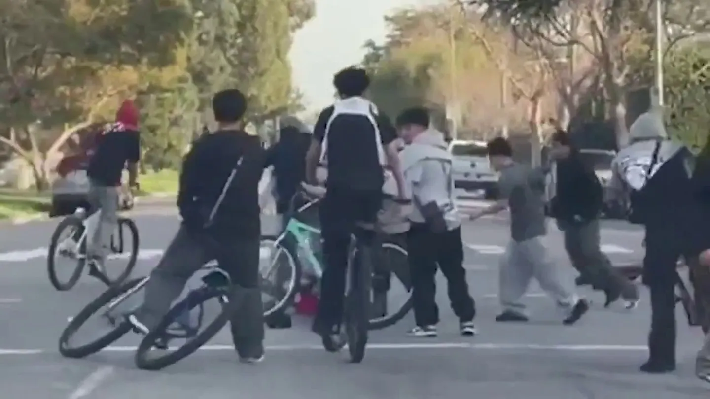 Man Attacked by Large Group of Teenage Bicyclists in Los Angeles