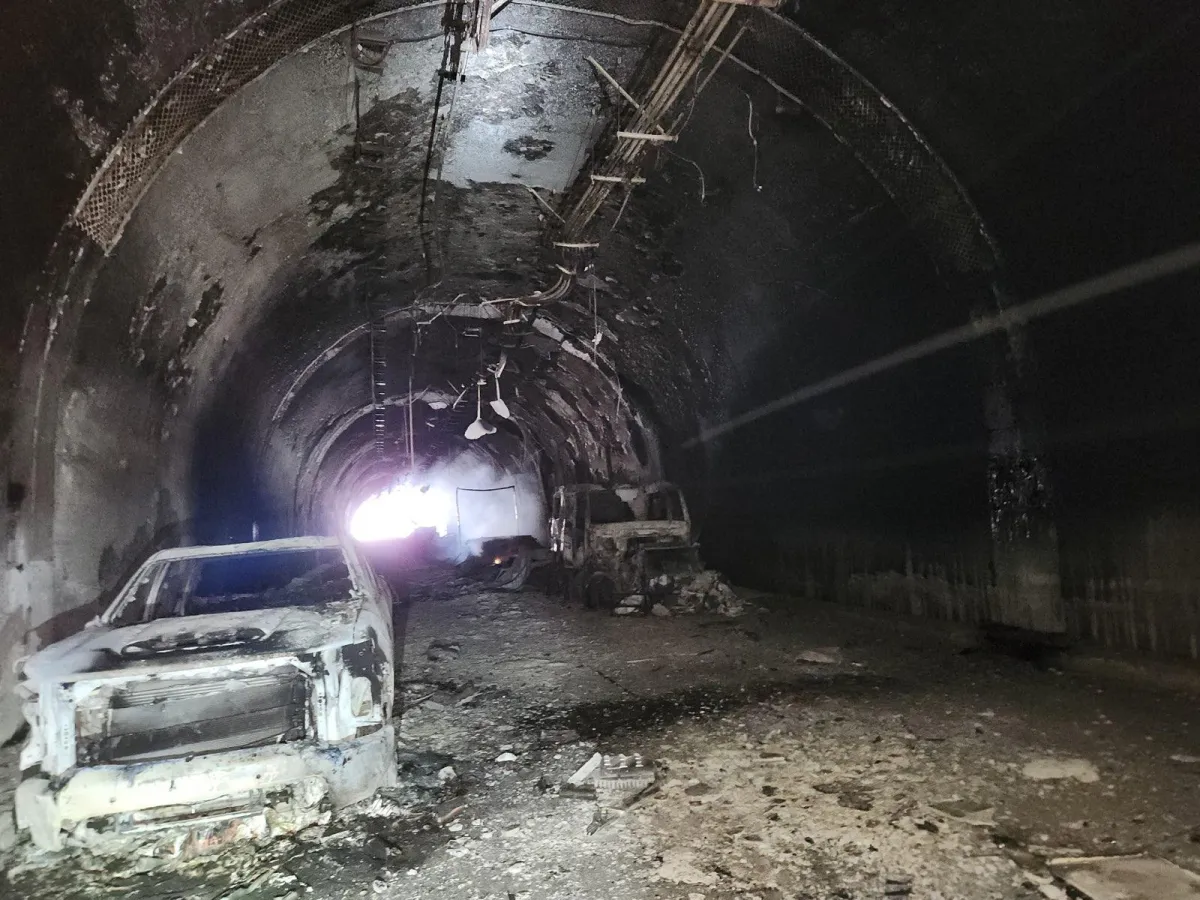 Green River Tunnel Reopens Following Fatal Crash and Fire