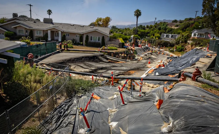 California Community Faces Growing Landslide Threat as Terrain Shifts Toward the Ocean