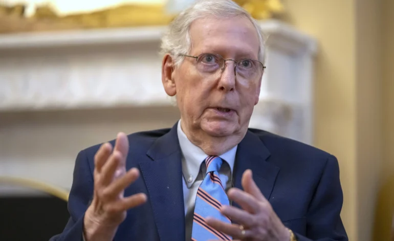 Senator Mitch McConnell Announces Retirement After Decades in Senate