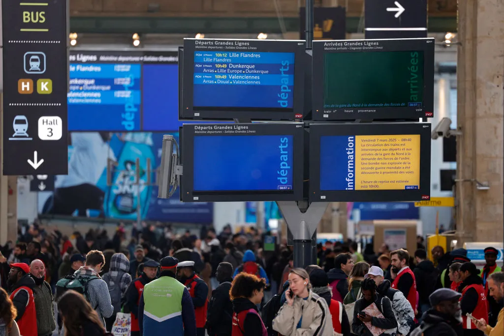 WWII Bomb Halt’s Eurostar Services to, from Paris