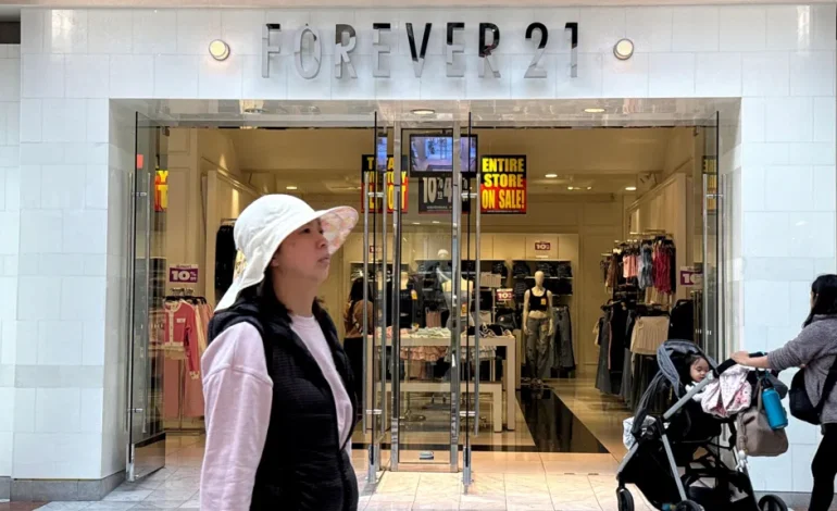 Forever 21 Files for Bankruptcy Again Amid Financial Struggles