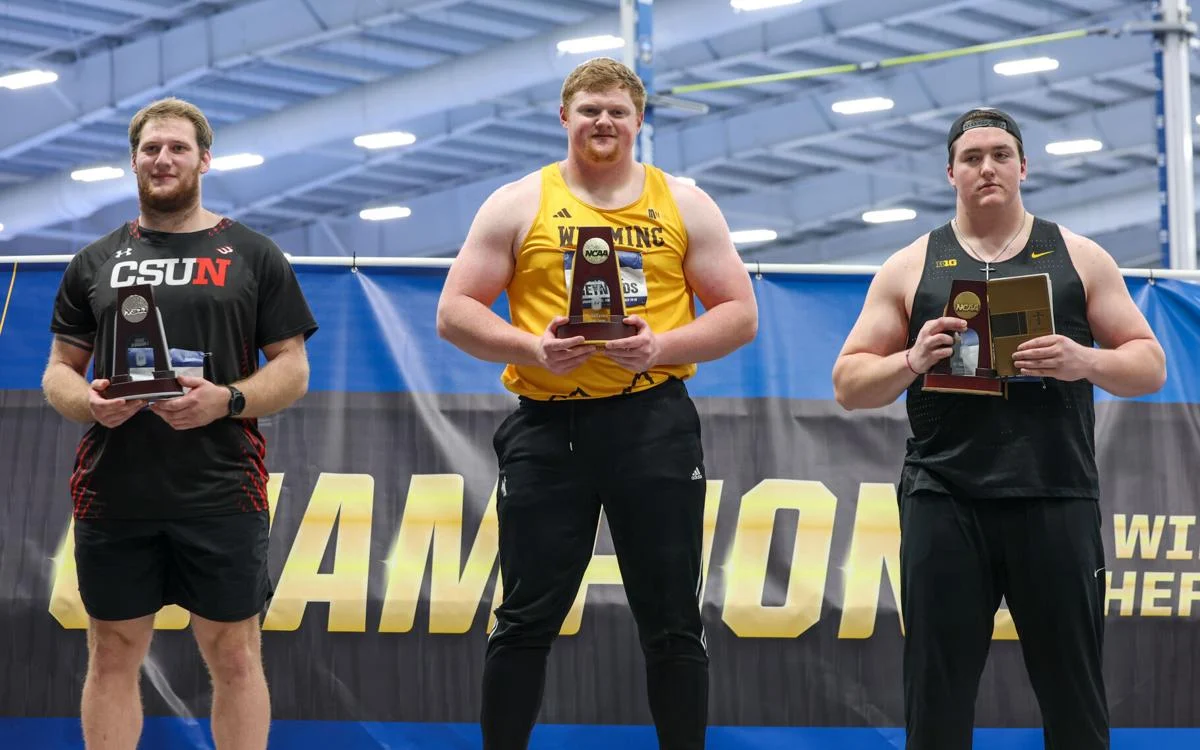 Wyoming’s Daniel Reynolds Claims NCAA Title in Weight Throw