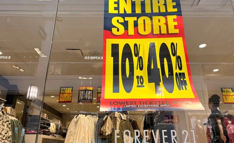 Forever 21 Store Closures Accelerate Amid Rising Competition in Fast Fashion