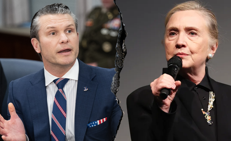 Hegseth’s “Reset Button” Photo Goes Viral After Clinton Attack, Igniting Conservative Praise