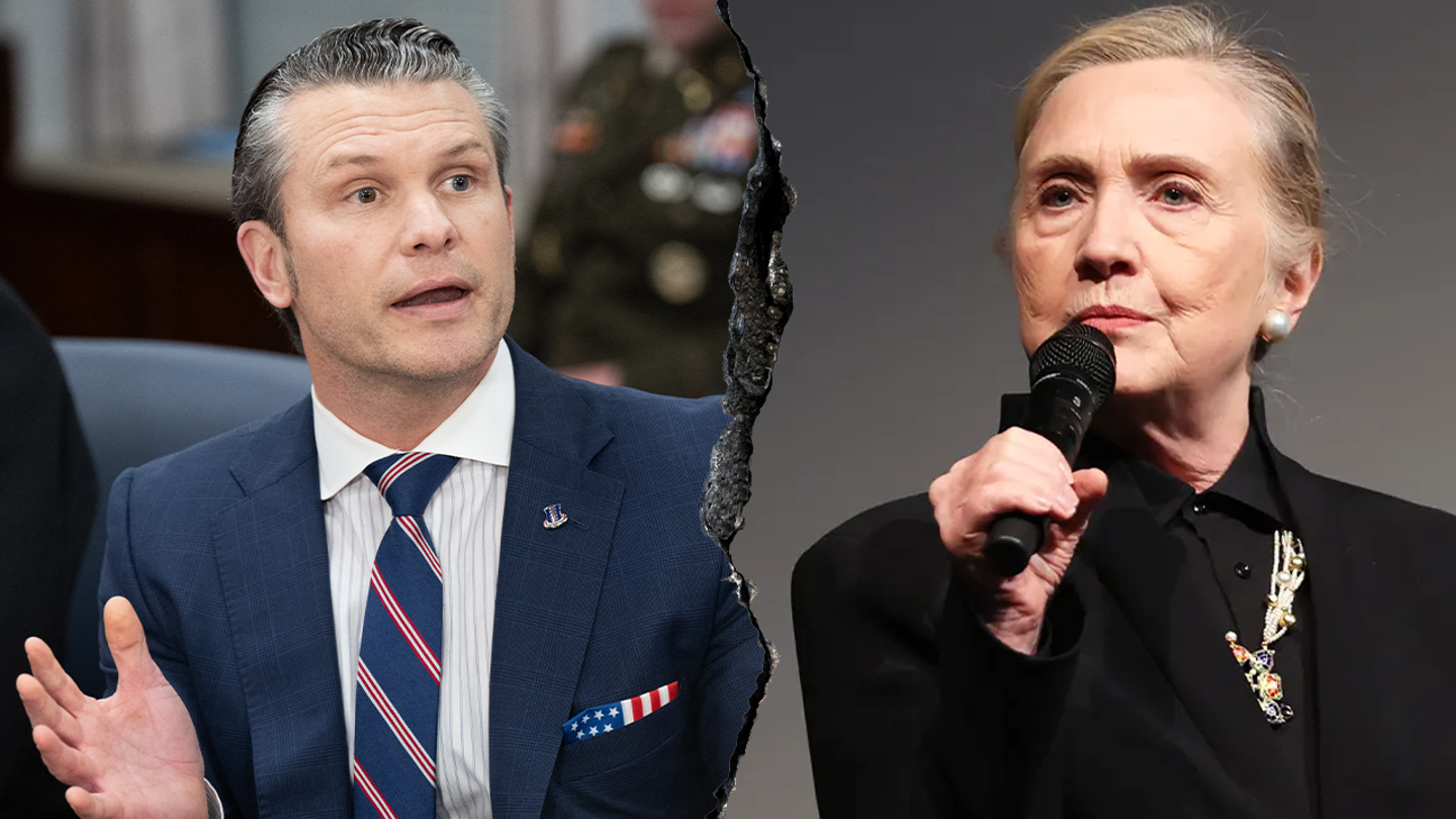 Hegseth’s “Reset Button” Photo Goes Viral After Clinton Attack, Igniting Conservative Praise