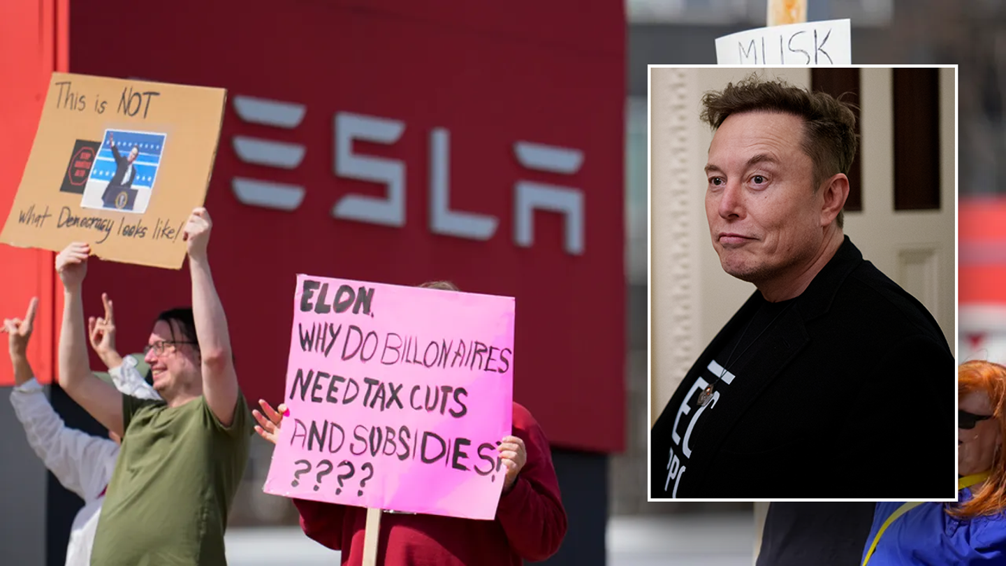 Musk Accuses George Soros and Reid Hoffman of Funding Protests Against Tesla