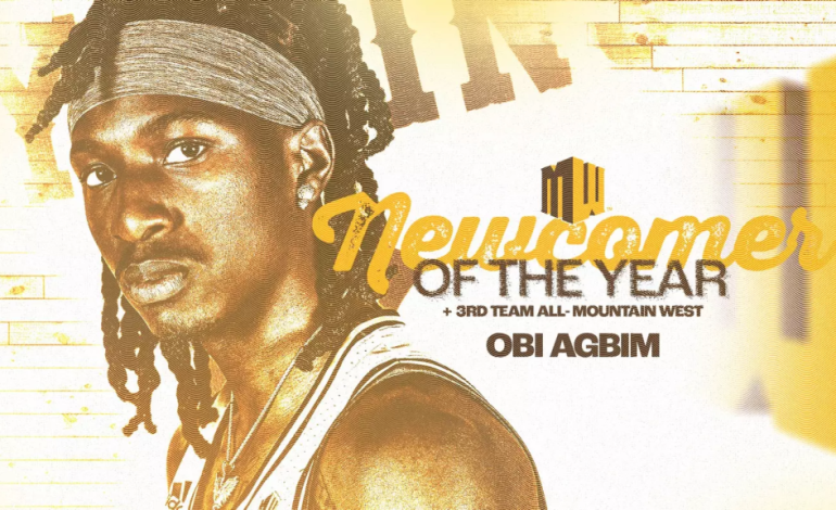 Wyoming’s Obi Agbim Recognized as Mountain West Newcomer of the Year