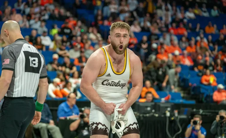 Six Wyoming Wrestlers Earn Podium Finishes at Big 12 Championships