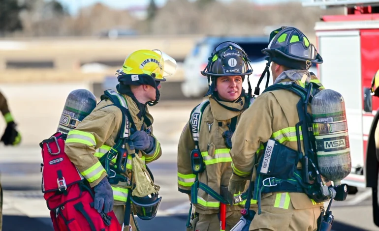 Wyoming Army and Air Guard Conduct Inaugural Joint Firefighting Training Exercise