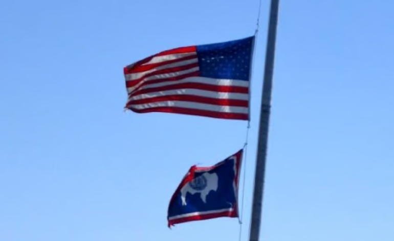 Flags to Return to Full Staff in Wyoming Following Period of Mourning for Pope Francis