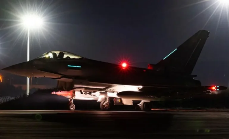 UK Joins US in Airstrikes Targeting Houthi Drone Facilities in Yemen