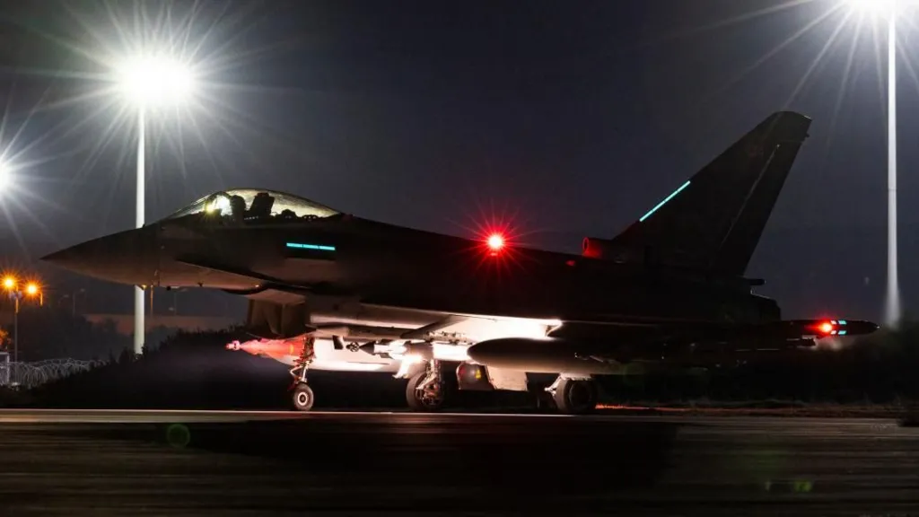 UK Joins US in Airstrikes Targeting Houthi Drone Facilities in Yemen
