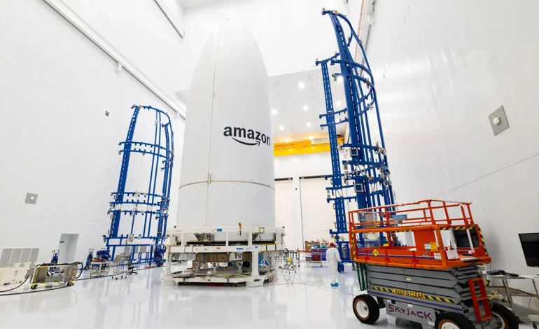 Amazon to Launch Fleet of Satellites as Part of Effort to Provide Global Internet Access