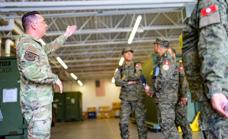 Wyoming National Guard Hosts Tunisian Delegation for NCO Leadership Exchange