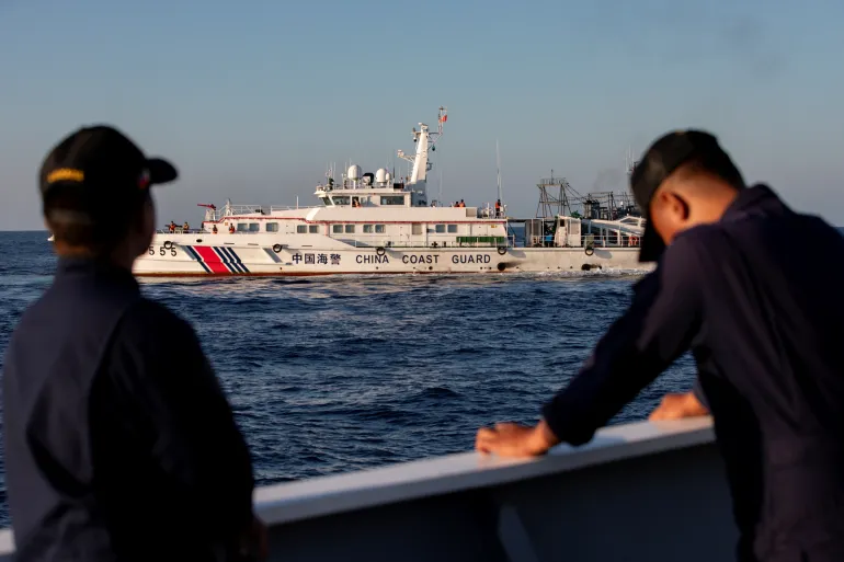 Philippines Accuses China of Aggressive Maneuvers in South China Sea, Damaging Research Vessel