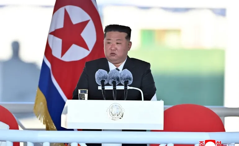 North Korea’s Kim Jong Un Rebukes Officials Over Damaged Warship in Botched Launch