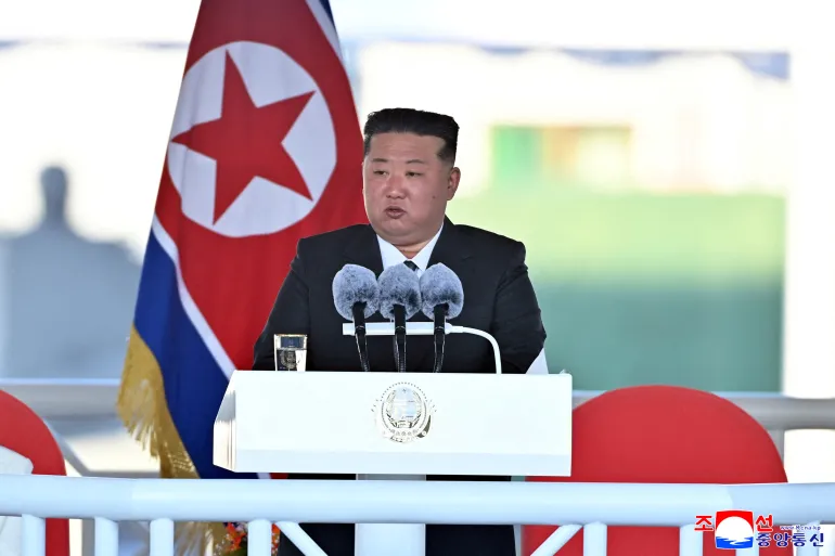 North Korea’s Kim Jong Un Rebukes Officials Over Damaged Warship in Botched Launch