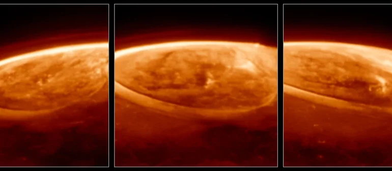 NASA’s Webb Telescope Reveals Intense Auroras on Jupiter