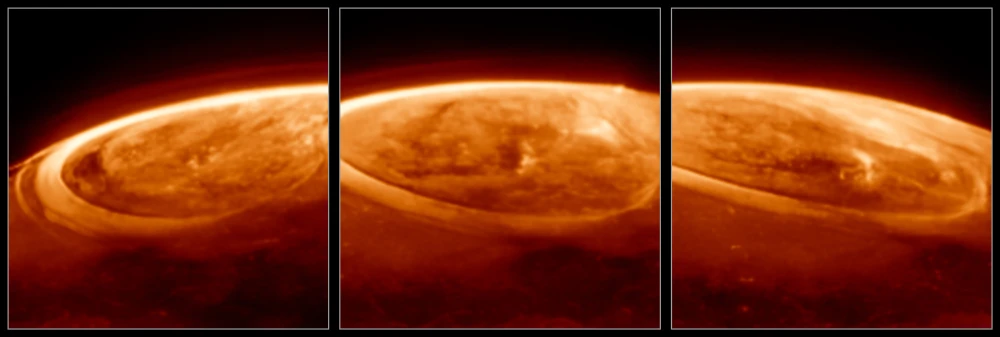NASA’s Webb Telescope Reveals Intense Auroras on Jupiter