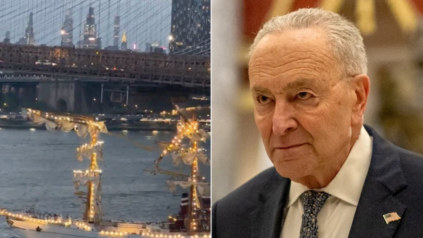 Schumer Criticized for Linking Trump-Era Policies to Deadly Mexican Navy Ship Crash at Brooklyn Bridge