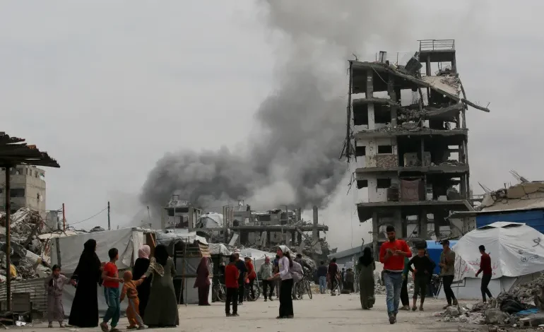 Israel Escalates Gaza Bombardment as Trump Wraps Up Middle East Tour