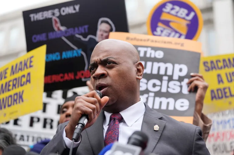 Newark Mayor Ras Baraka Seeks Dismissal of Trespassing Charges After Detention-Center Protest
